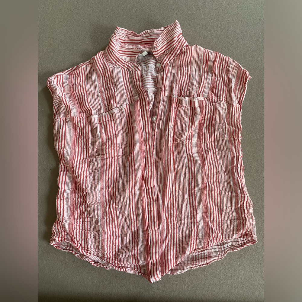 LuckyBrand Pinstripe Button down